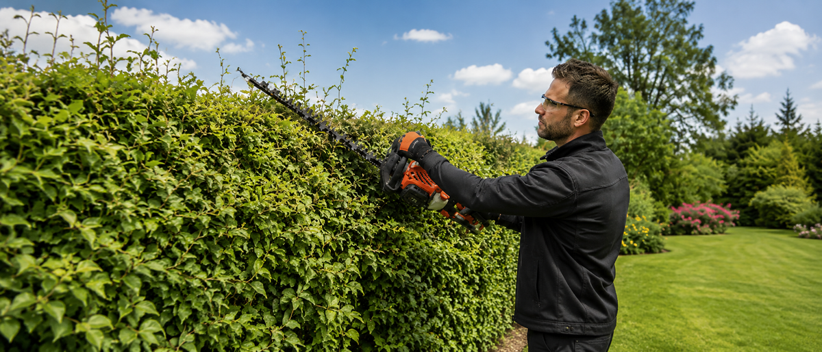 Verwilderte und hohe Hecke schneiden: So bringst Du sie sicher zurück in Form