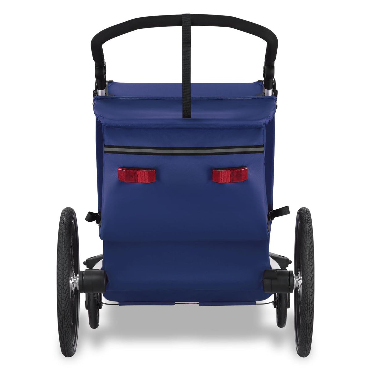 FUXTEC Fahrradanhänger/Jogger FX-FA1-SET-BLAU mit Jogger-Rad