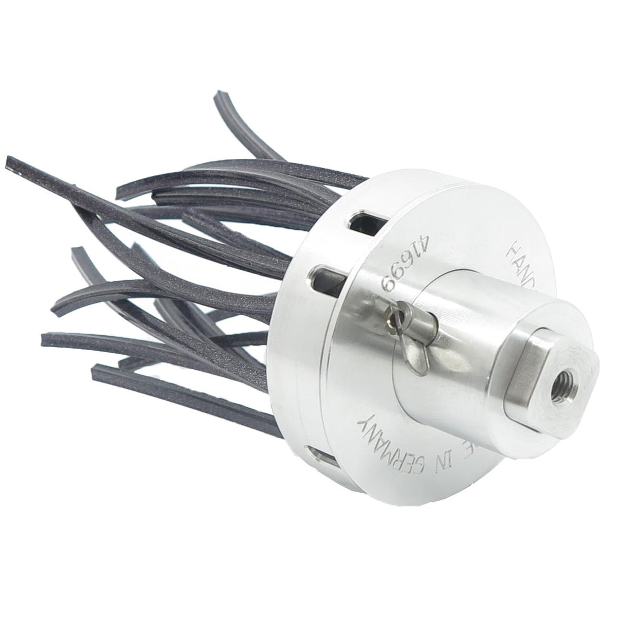 Wildkrautbürstenaufsatz inkl. Fadenkopffunktion 8mm für Rasentrimmer