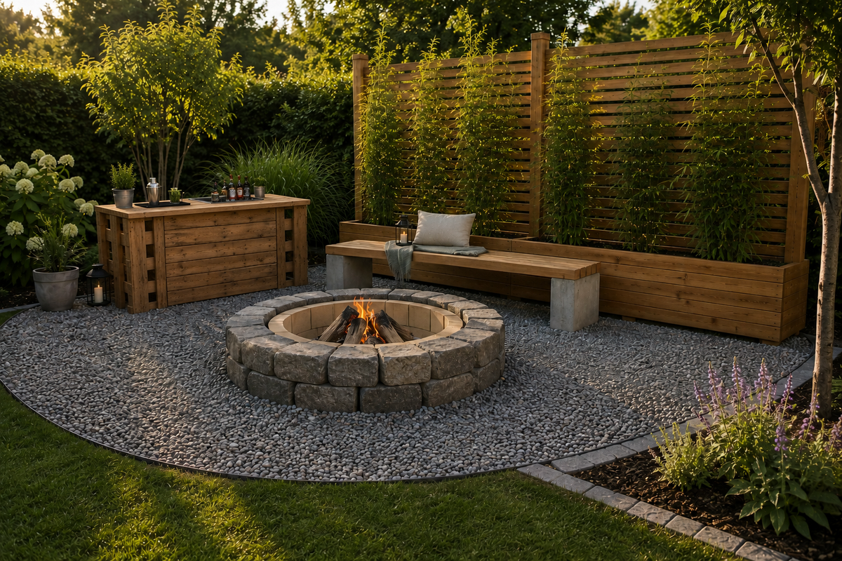 Outdoor-Bar selber bauen: DIY-Gartenbar mit Theke für Terrasse oder Gartenlounge