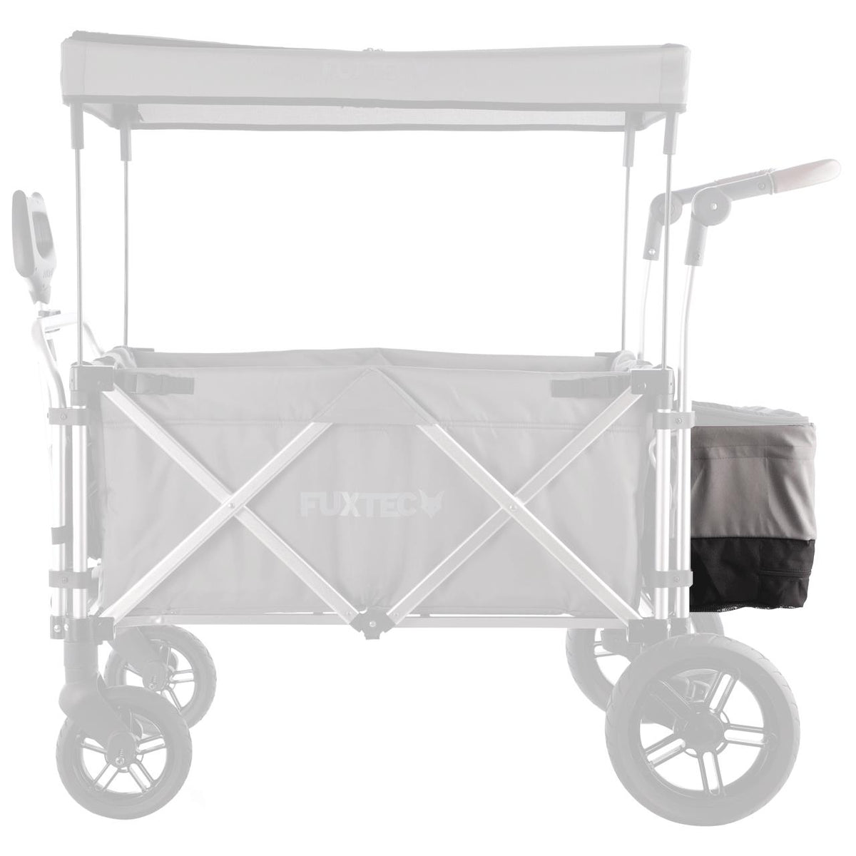 Stoffbezug Hecktasche GRAU Bollerwagen CTL900