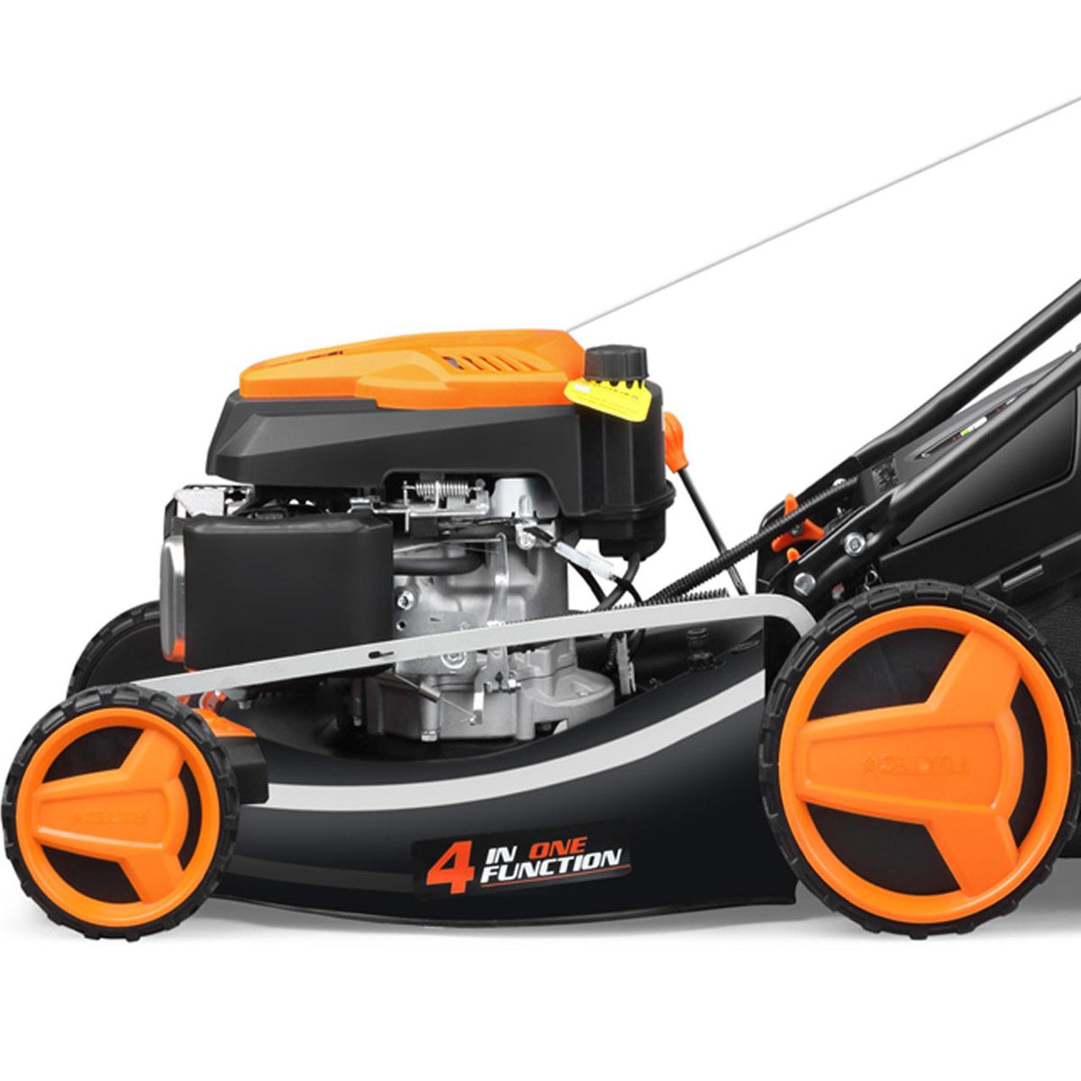 Bild 1 Benzin Rasenmäher E-Start  FX-RM5196eS mit zipgo®